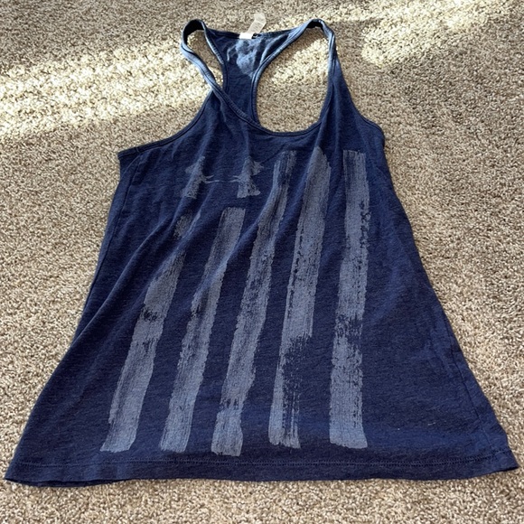 Underarmour blue flag tank - Picture 1 of 1